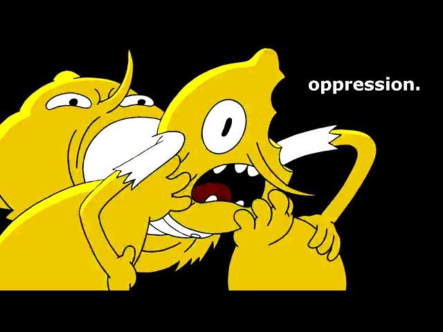 Lemongrab is 100% f**ked up...