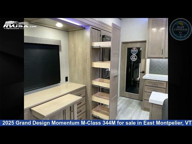 Magnificent 2025 Grand Design Momentum Toy Hauler RV For Sale in East Montpelier, VT | RVUSA.com