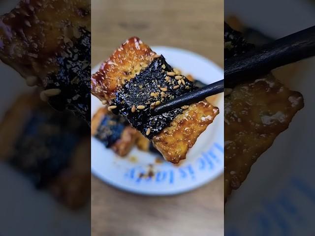 두부조림 이렇게 하니까 맛도좋고 예뻐요 (도시락반찬)
