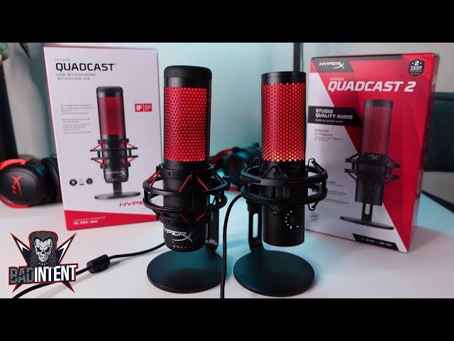 HyperX QuadCast vs QuadCast 2