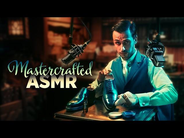 Leather Shoe Care & Mirror Shine | MASTERCRAFTED ASMR