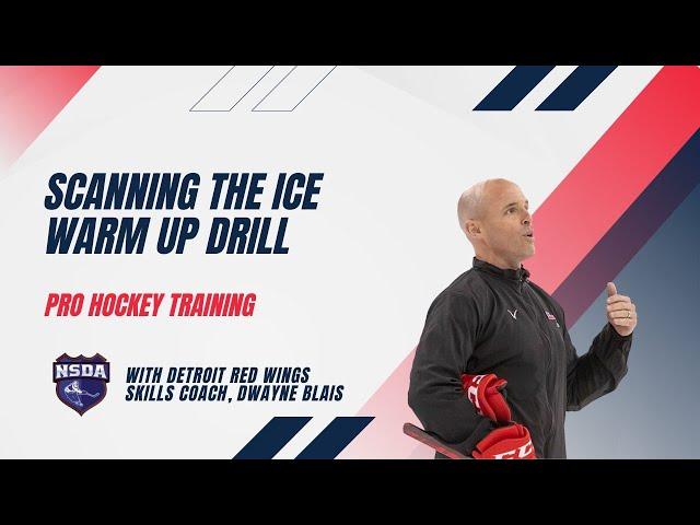 Scanning the Ice - Warm Up Drill: PRO HOCKEY TRAINING