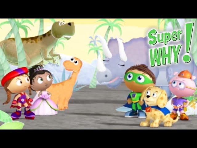 Super Why 208 - Baby Dino's Big Discovery | Cartoons for Kids | Funny Cartoons