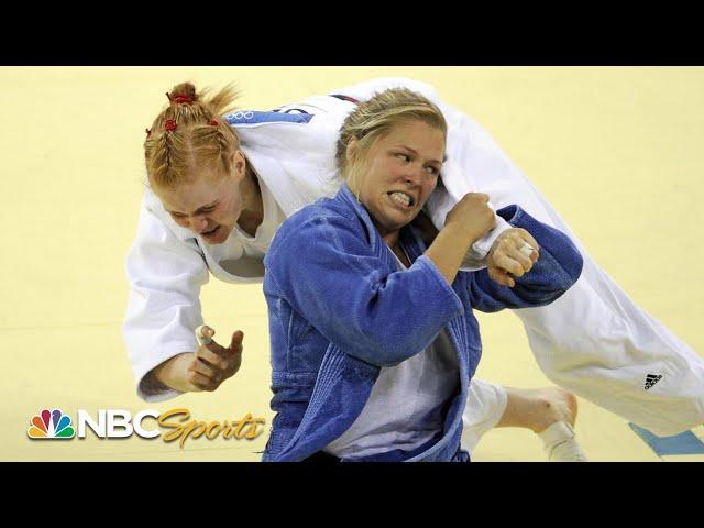 Ronda Rousey dominates for historic judo bronze at 2008 Beijing Olympics  | NBC Sports