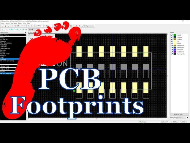 DEMO Creating a PCB Pattern/Footprint: Step 5b (060e2a)