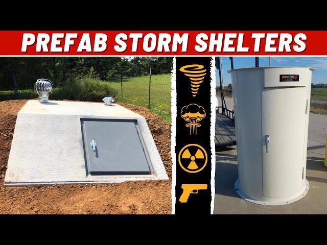 5 Prefab STORM SHELTERS to protect yourself and your family