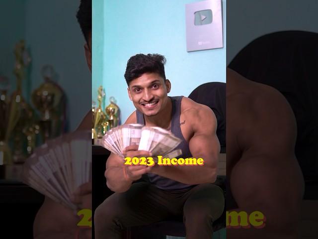 2023 full earning #trending #fitness #youtubeshorts #vlog #minivlog #diet #shorts #income