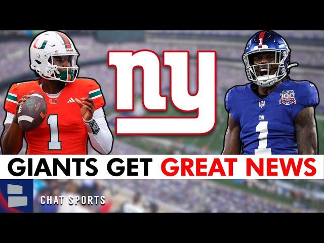 Malik Nabers Gets GREAT NEWS + Giants FAVORITES To Get #1 Overall Pick In 2025 NFL Draft