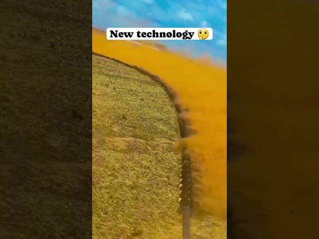 new technology kaisi hai ️ khet jotne ke liye #shortvideos #farming #trendingshorts #viralvideo