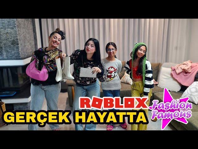 GERÇEK HAYATTA FASHION FAMOUS  ROBLOX MODA YARIŞMASI | EYLÜL LAL