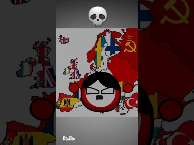 Europe now and then  #edit #history #memes #countryballanimation #europe #countryballs