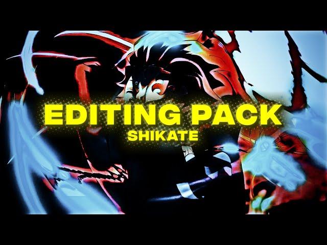 5$ SHIKATE EDITING PACK (link in the description)