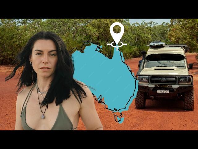 Navigating a wild fire on my way to the tip of Australia | 4x4 off-road adventures