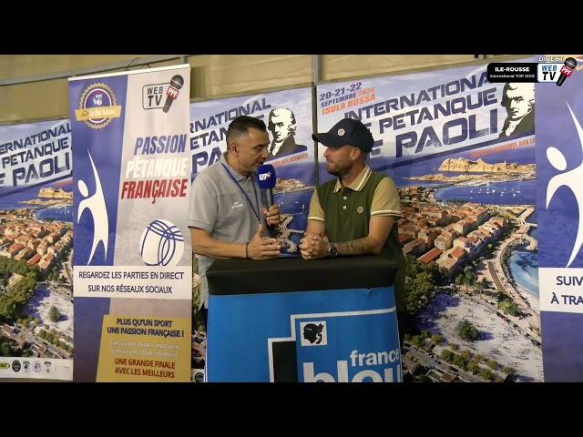 PPF TOUR 2024 International TOP 1000 ÎLE-ROUSSE - 16ème OPEN: Equipe THAILANDE contre BONETTO