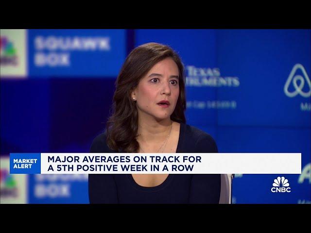 Investors should be overweight equities versus fixed income, says JPMorgan's Gabriela Santos