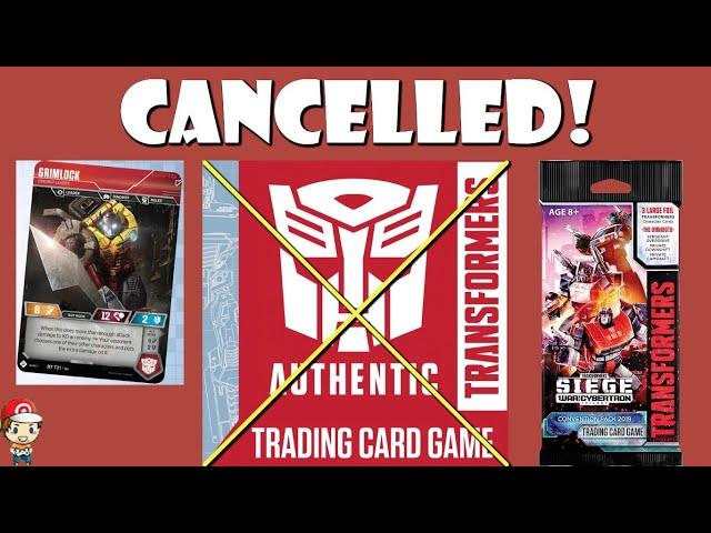 The Transformers TCG Has Been Cancelled!