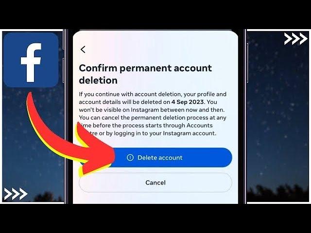 How to Delete Facebook Account Permanently NEW UPDATE