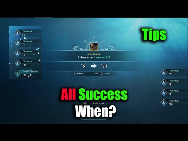 Black Desert Mobile Enhance Cannon & Ship Armor Frame Tips