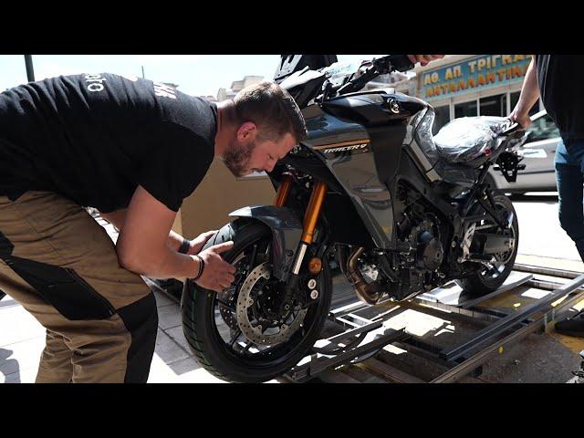 unboxing YAMAHA TRACER 9GT+ special model 2024