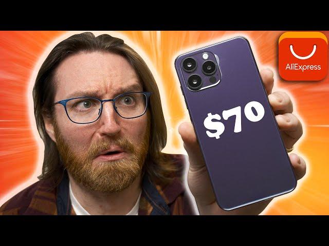 I Bought A $70 "iPhone 15 Pro Max" From Aliexpress...