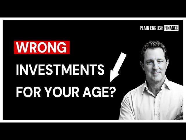 How to Invest so That Crashes Don’t Matter Part 4 - Using the idea of "100 minus your age"