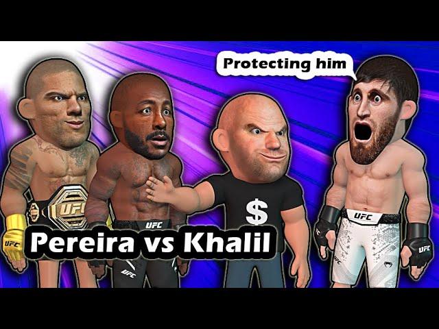 Pereira vs Khalil over Ankalaev