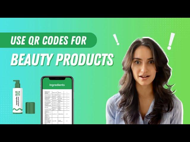 Boost Your Beauty Business with Product QR Codes! 