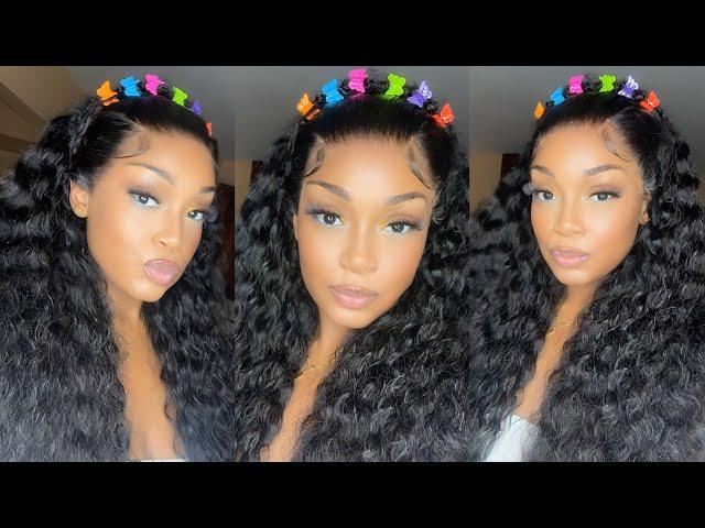 Viral Butterfly Crown Braid Style! Pre Cut 13x6 Frontal Wig Glueless Install | West Kiss Hair