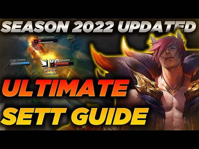 SEASON 12 ULTIMATE SETT GUIDE - Runes, Builds, Spells, Teamfighting, Early Game + MORE
