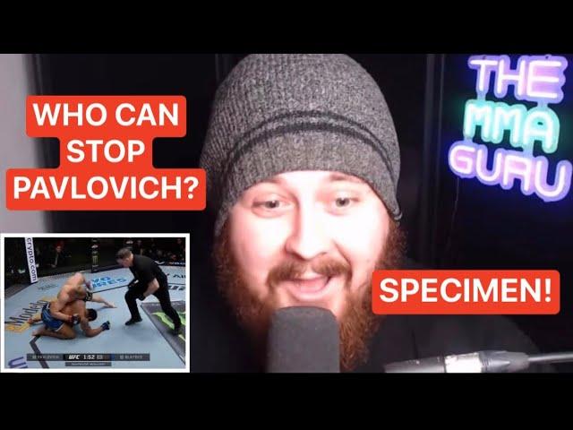 THE MMA GURU REACTS TO SERGEI PAVLOVICH KNOCKING OUT CURTIS BLAYDES AT UFC VEGAS 71!!!