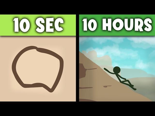 Animating EARTH in 10 Seconds vs 10 Hours