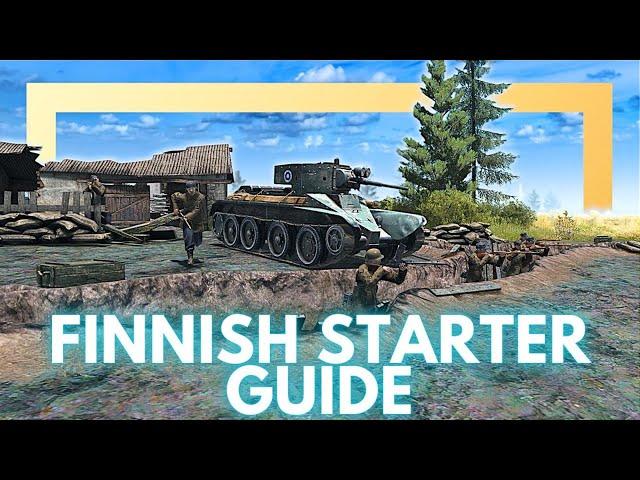 Best Finnish Starter Guide || Beginners/Meta || CTA Gates of Hell: Ostfront