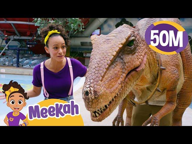 Meekah Meets a GIANT Dinosaur! | Educational Videos for Kids | Blippi and Meekah Kids TV