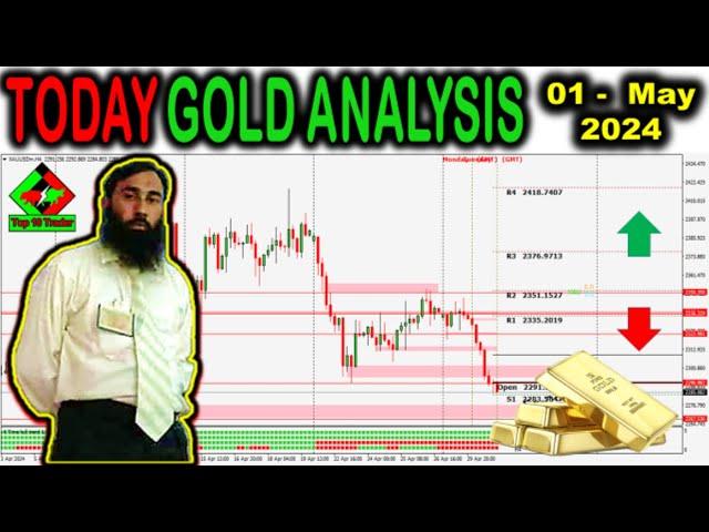 Buy or Sell? | Today Gold Analysis | 01 - May - 2024 | XAUUSD Technical Analysis | #top10trader