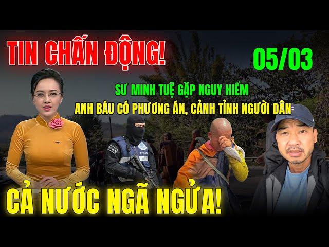 TRIỆU PHẬT TỬ ÒA KHÓC, Sư MINH TUỆ Nguy Rồi, Anh BÁU Kịp Thời Xử Lý.