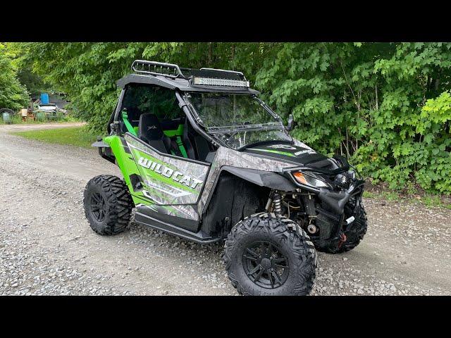 Arctic cat wildcat trail XT test drive and review