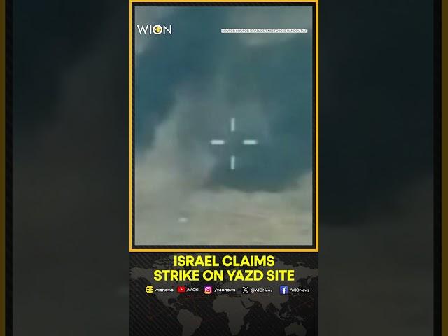 Israel Releases Video of Alleged Strike On Missile Storage Facilities in Iran's Yazd Area