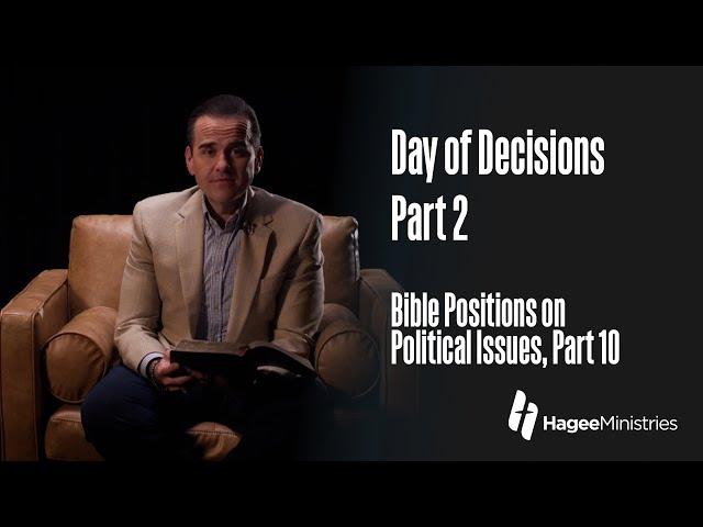 Pastor Matt Hagee - "Day of Decisions, Part 2"