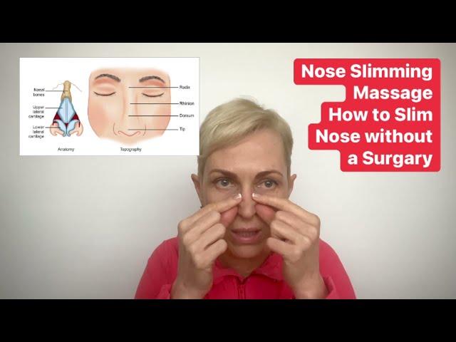 SLIM SHAPE your Nose with a MASSAGE | Ephiori Beauty Health Coach