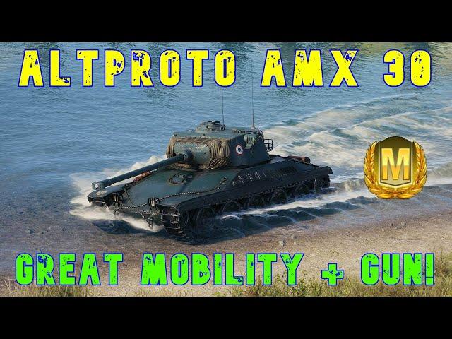 AltProto AMX 30 Great Mobility + Gun ll Wot Console - World of Tanks Console Modern Armour