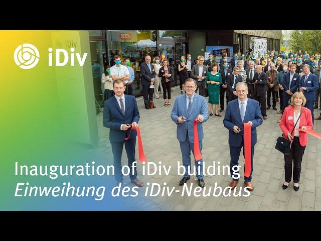 Inauguration of the iDiv building