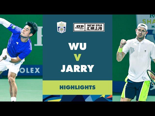 Wu Yibing vs Nicolas Jarry Highlights | Rolex Shanghai Masters 2024