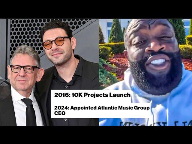 Rick Ross Has MAJOR MUSIC INDUSTRY Questions As 30 Year Old Elliot Grange Takes Over Atlantic| FERRO