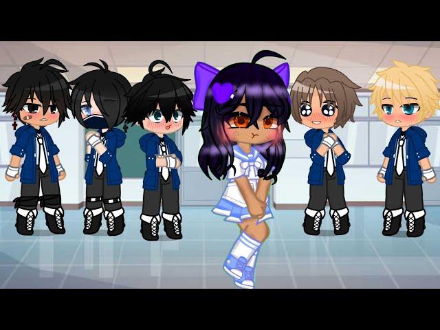 Girl In A All Boys School//Aphmau Gacha Meme//Ft. Genemau, Zanemau, Aarmau, Garmau, And Laurmau//