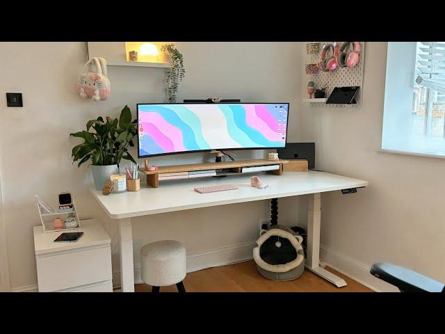 Clean and Productive Desk Setup | 2023 Full Tour