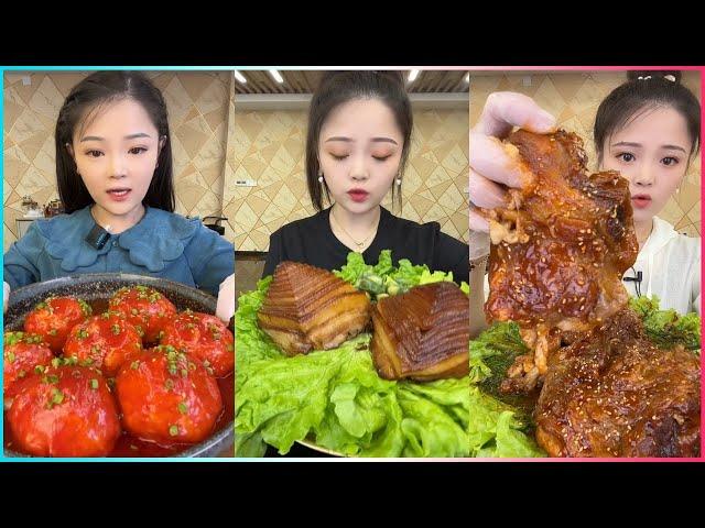 ASMR CHINESE MUKBANG FOOD EATING SHOW 요리 먹방 :) 이거 맛있네? 칼비빔국수 #18