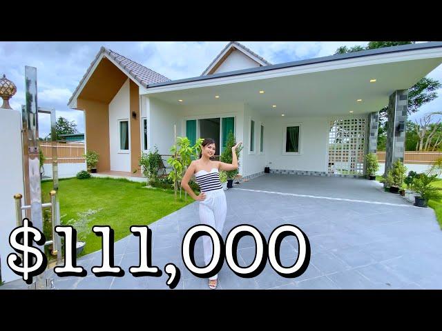 3,900,000 THB ($111,000) Brand New Luxury Home w/ Mezzanine Floor in Hua Hin, Thailand (2025)