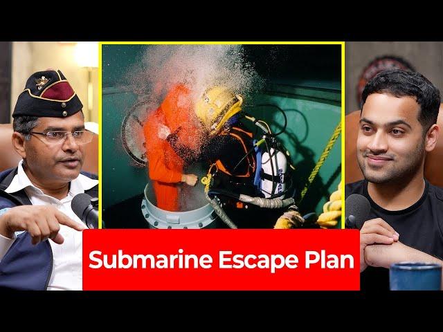 How To Escape From A Sinking Submarine? - MARCOS Abhishek Kankan | Raj Shamani Clips