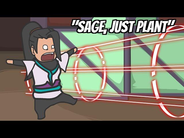 "Why didn't we just plant ?" (VALORANT Animated Parody)