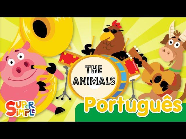 Os Animais na Fazenda | Canções Infantis | Super Simple Português